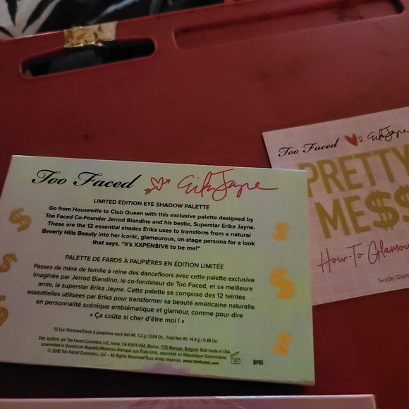 Limited edition Erika Jayne too faced pretty mess palette - Picture 4 of 4